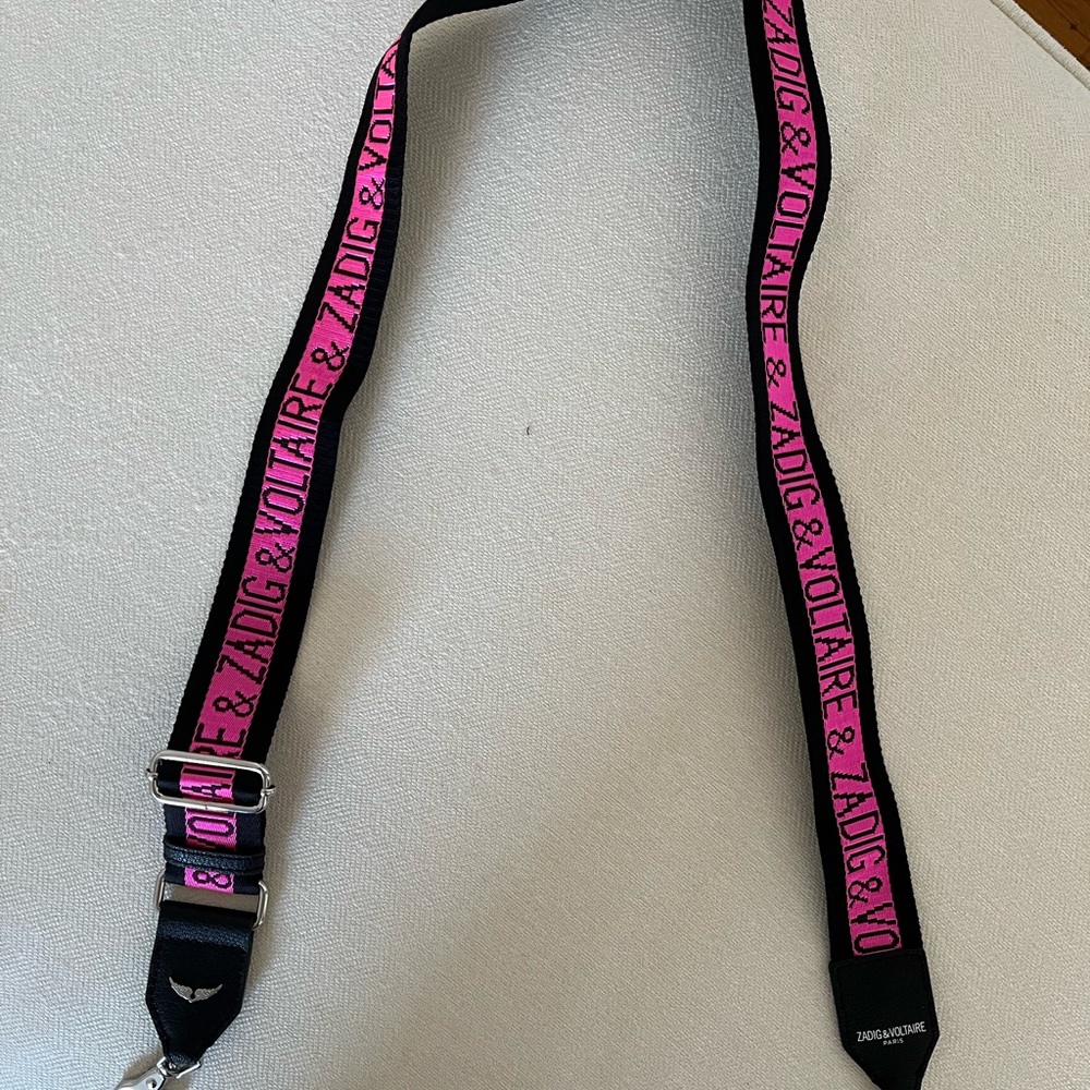 Zadig & Voltaire Pink Shoulder Strap